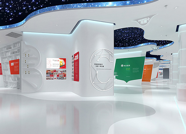 焦點(diǎn)科技展廳